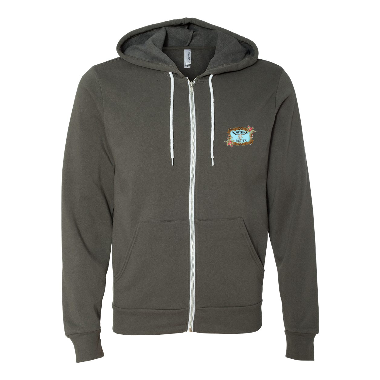 Pony Ghost Party Zip Up Sweatshirt