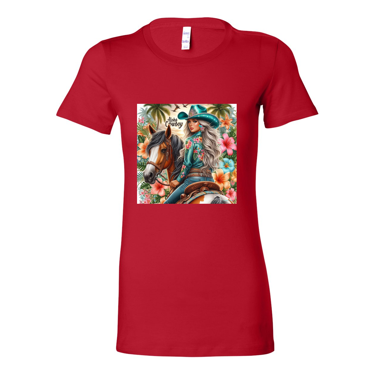 Aloha Cowboy Island Cowgirl Favorite T Shirts