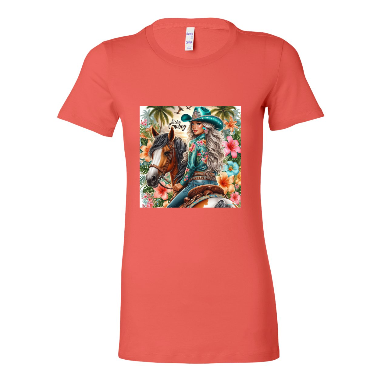 Aloha Cowboy Island Cowgirl Favorite T Shirts
