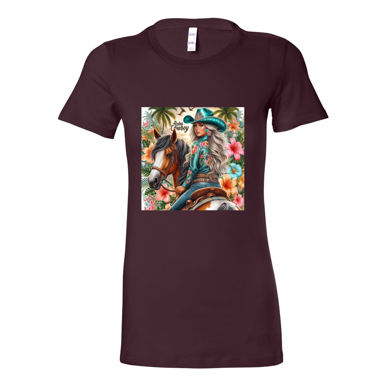 Aloha Cowboy Island Cowgirl Favorite T Shirts