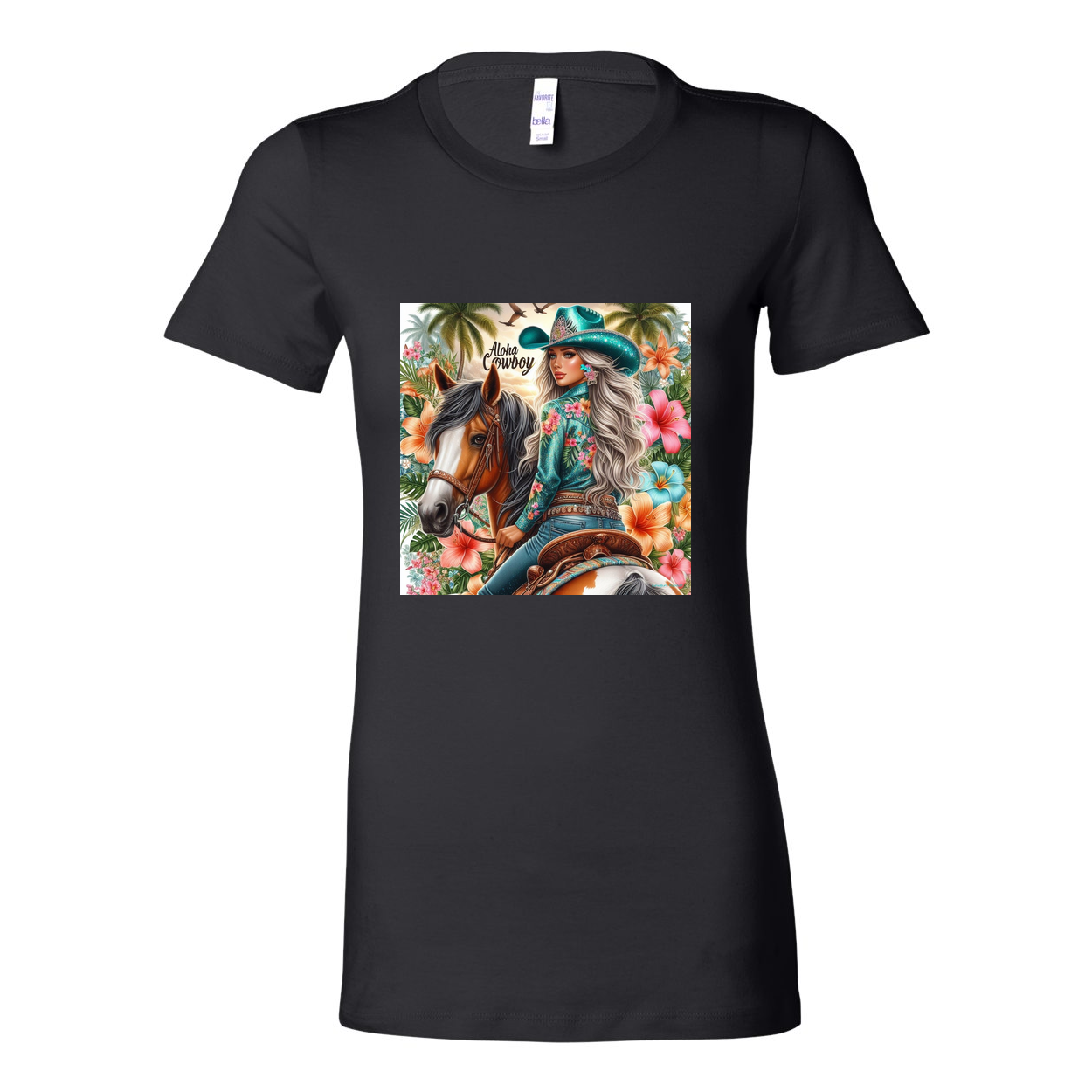 Aloha Cowboy Island Cowgirl Favorite T Shirts