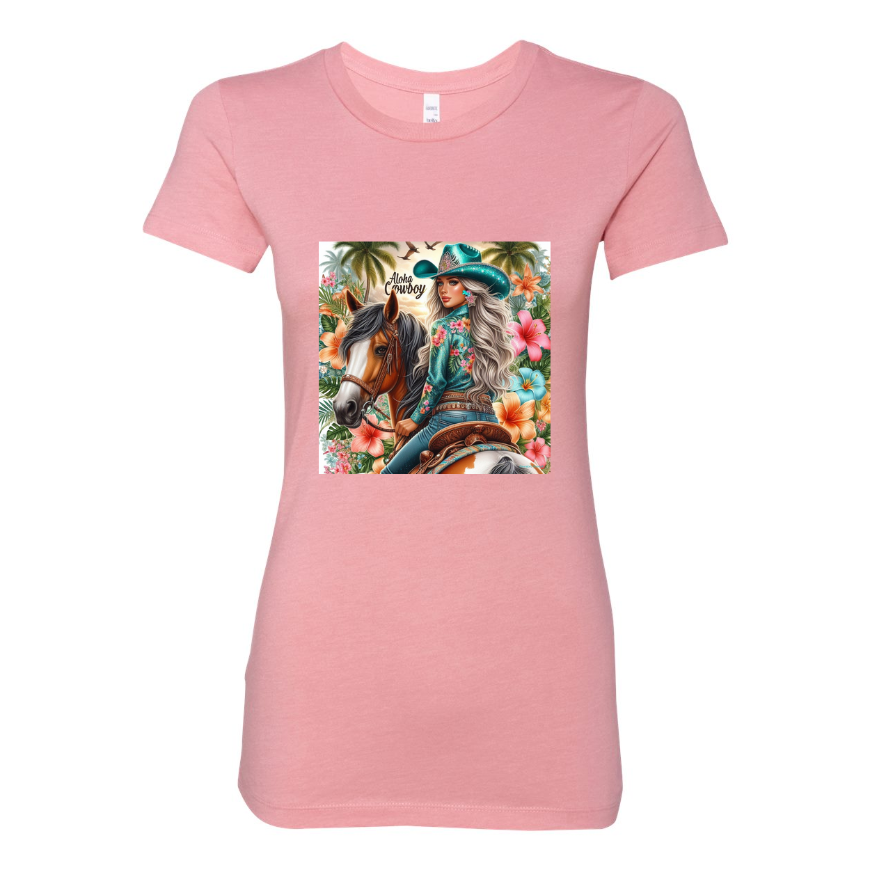 Aloha Cowboy Island Cowgirl Favorite T Shirts