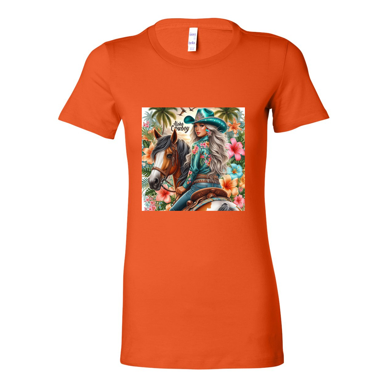 Aloha Cowboy Island Cowgirl Favorite T Shirts