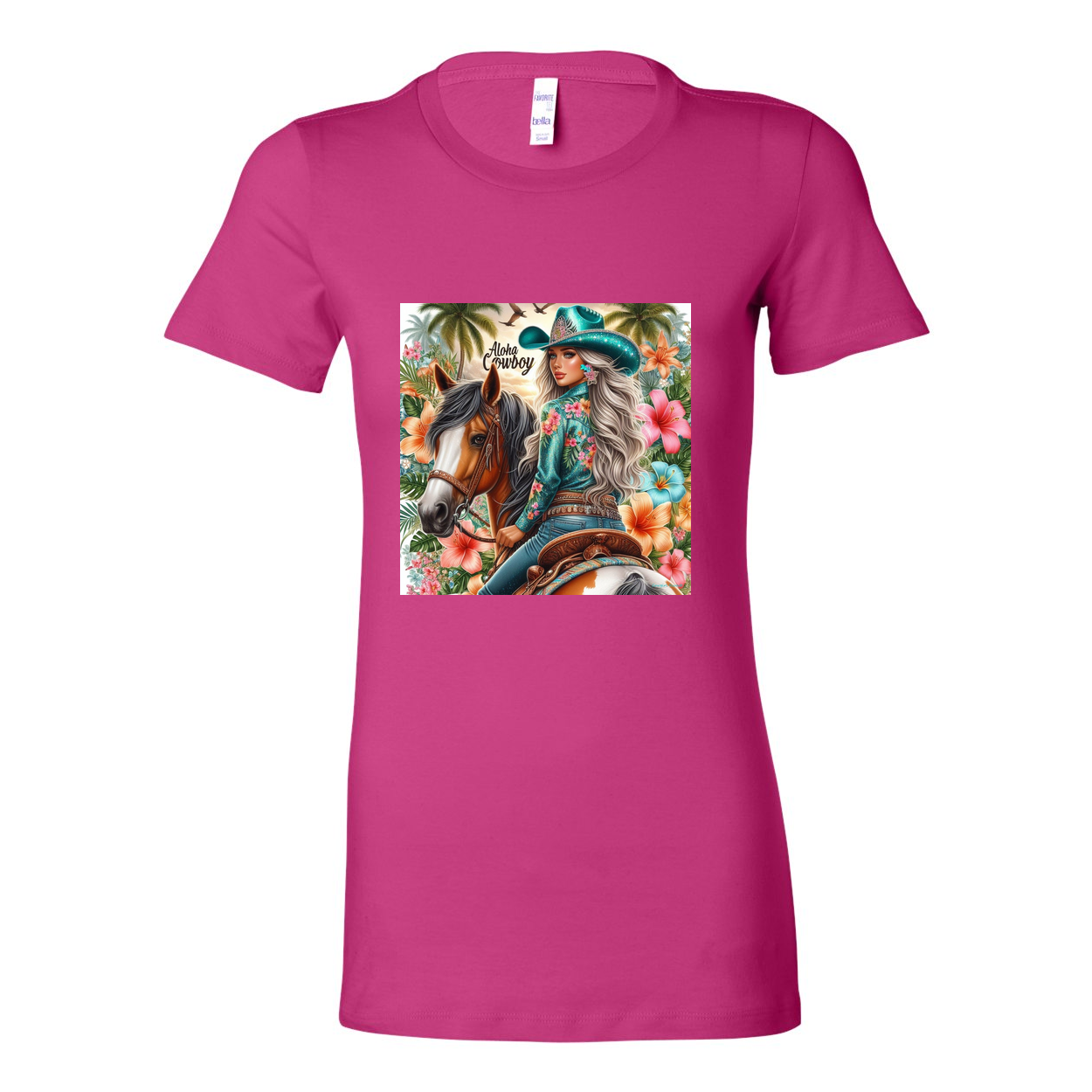 Aloha Cowboy Island Cowgirl Favorite T Shirts