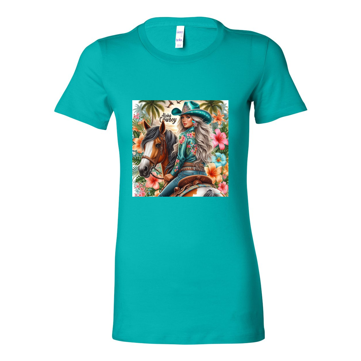 Aloha Cowboy Island Cowgirl Favorite T Shirts