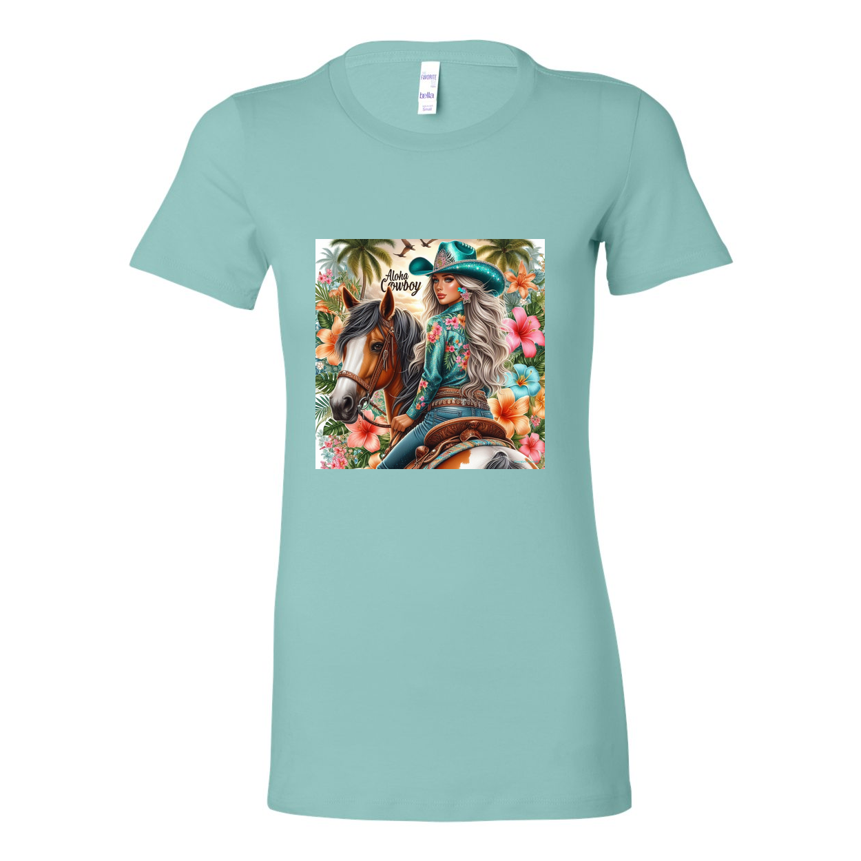 Aloha Cowboy Island Cowgirl Favorite T Shirts
