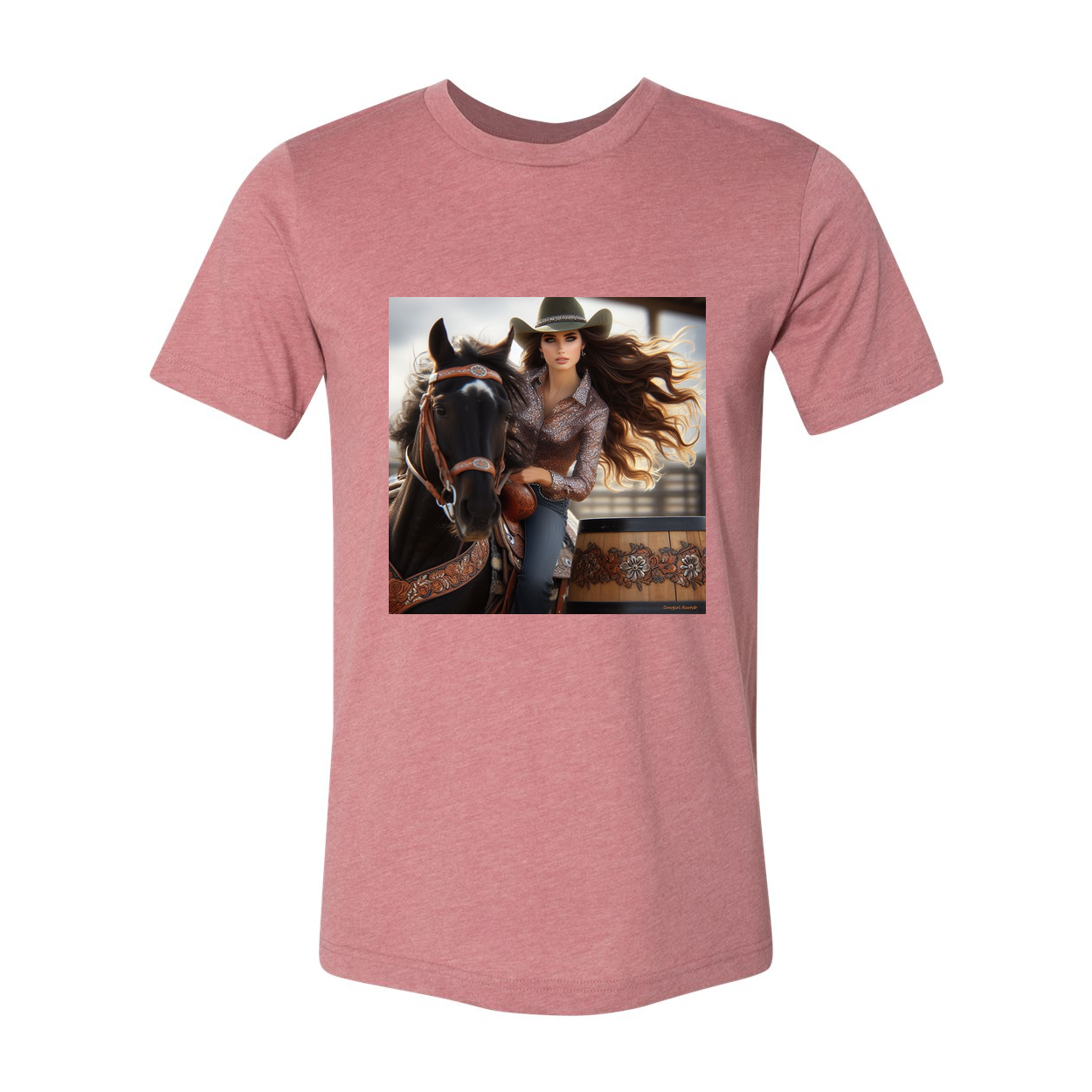Rodeo Barrel Racer T Shirt