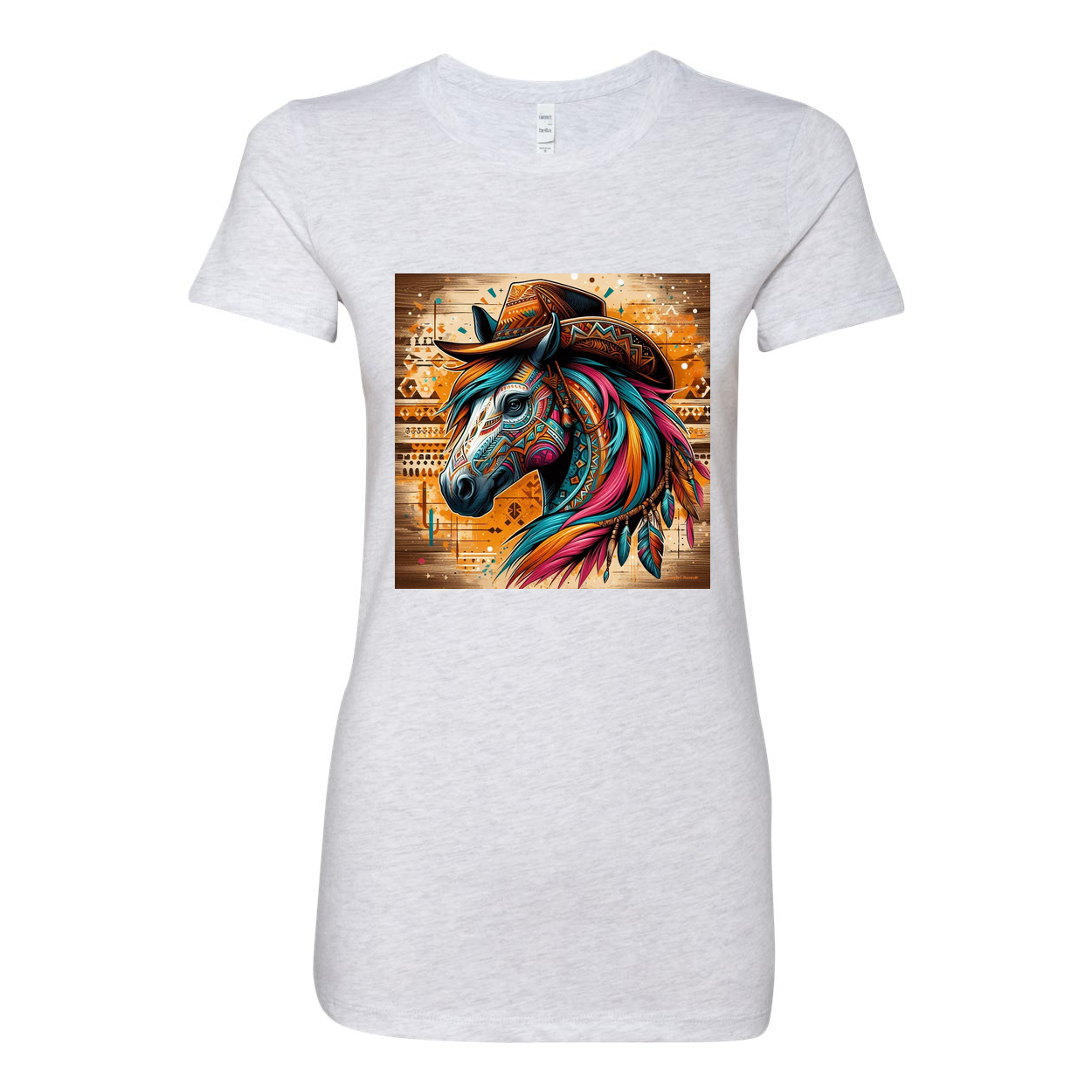 Cowboy Gus Tribal Horse Favorite T Shirts