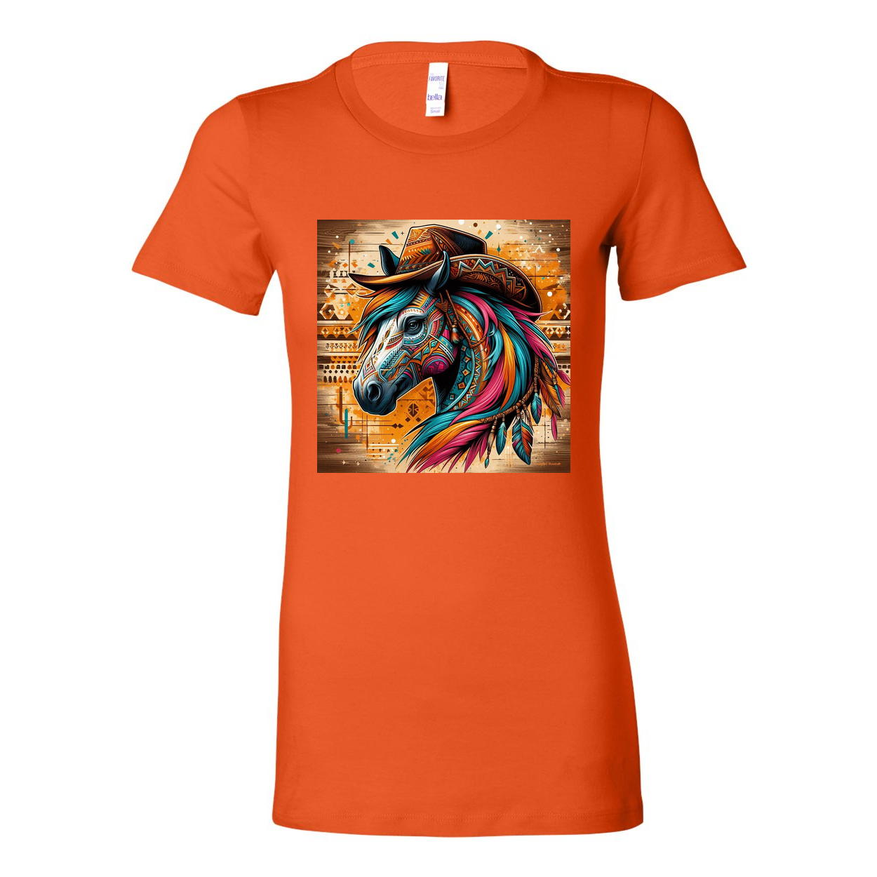 Cowboy Gus Tribal Horse Favorite T Shirts