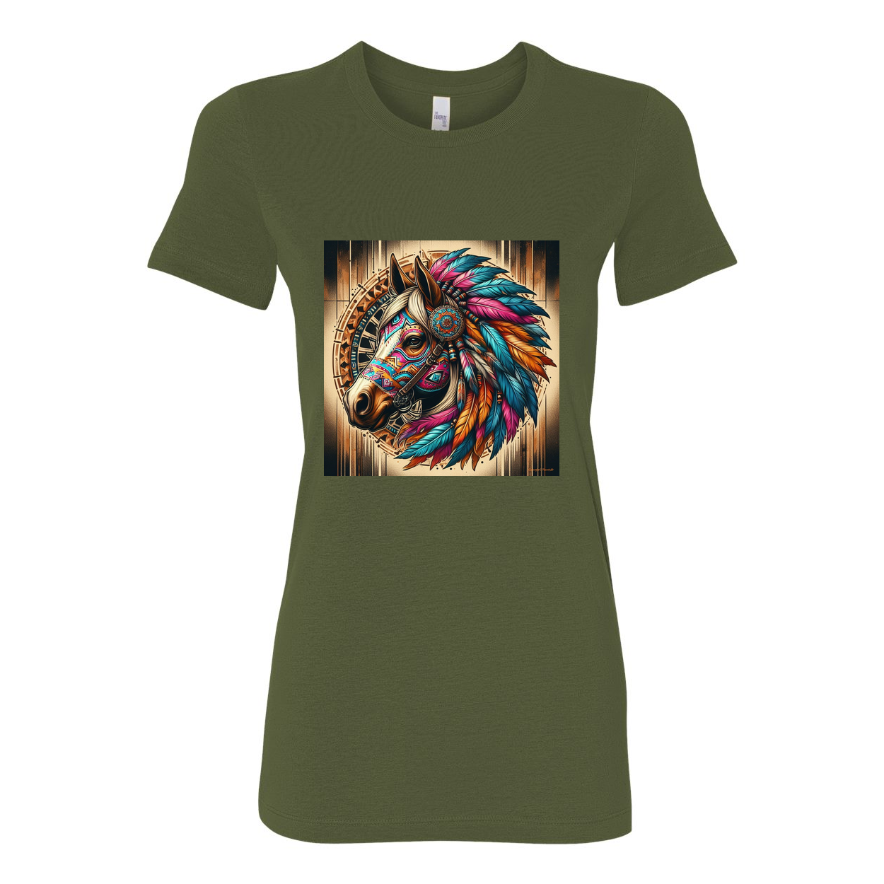 Tribal Horse Chief Favorite T Shirts