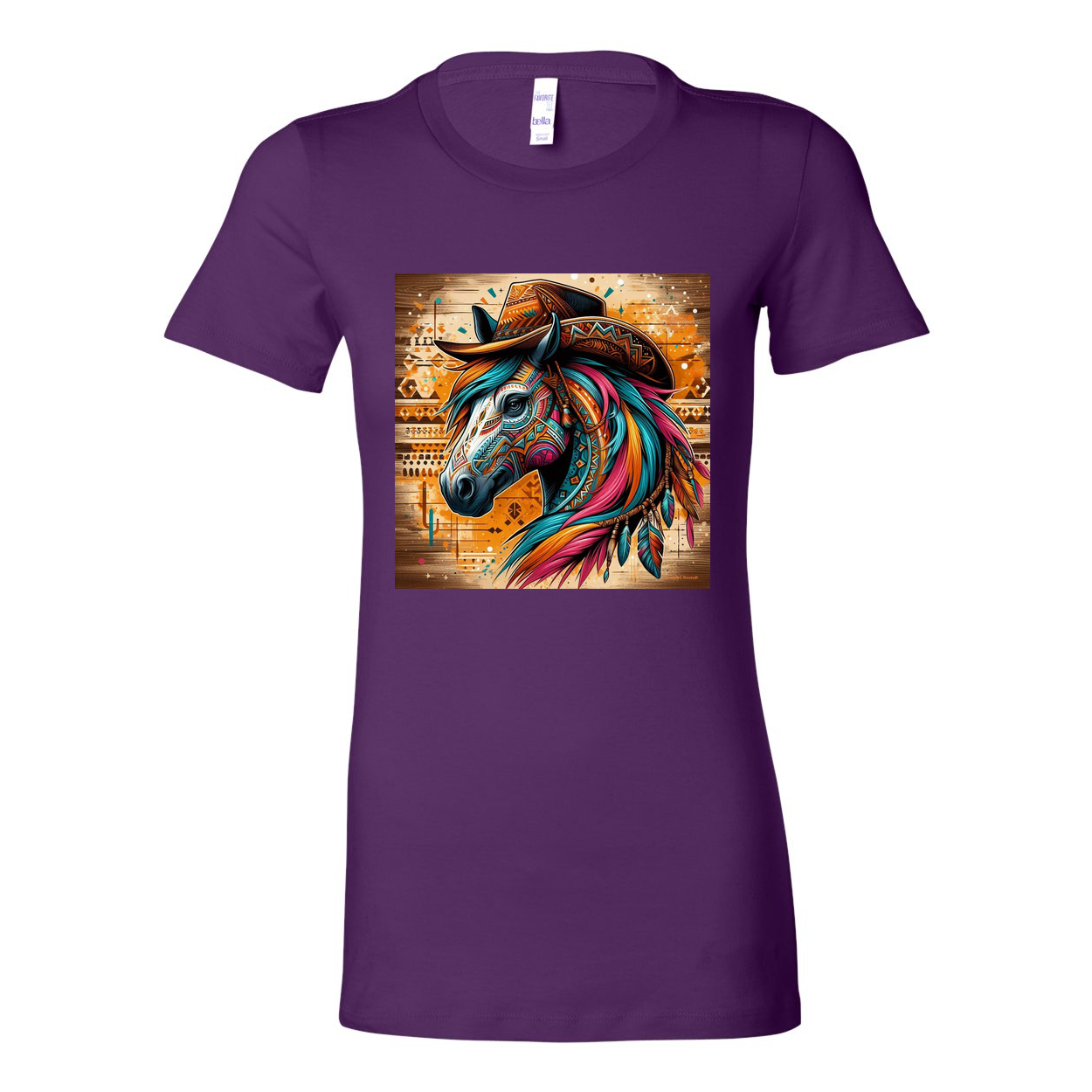Cowboy Gus Tribal Horse Favorite T Shirts