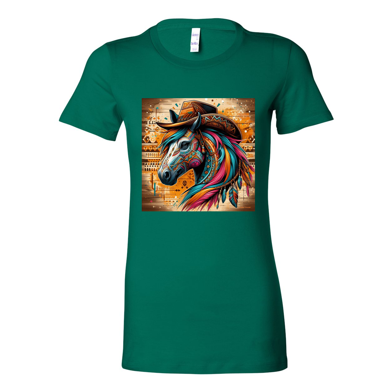 Cowboy Gus Tribal Horse Favorite T Shirts