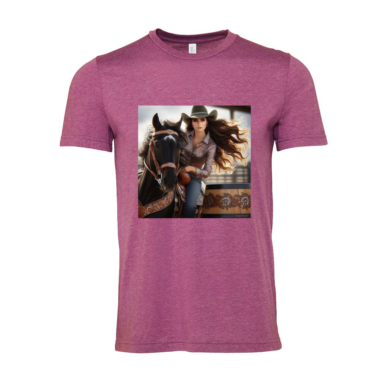 Rodeo Barrel Racer T Shirt