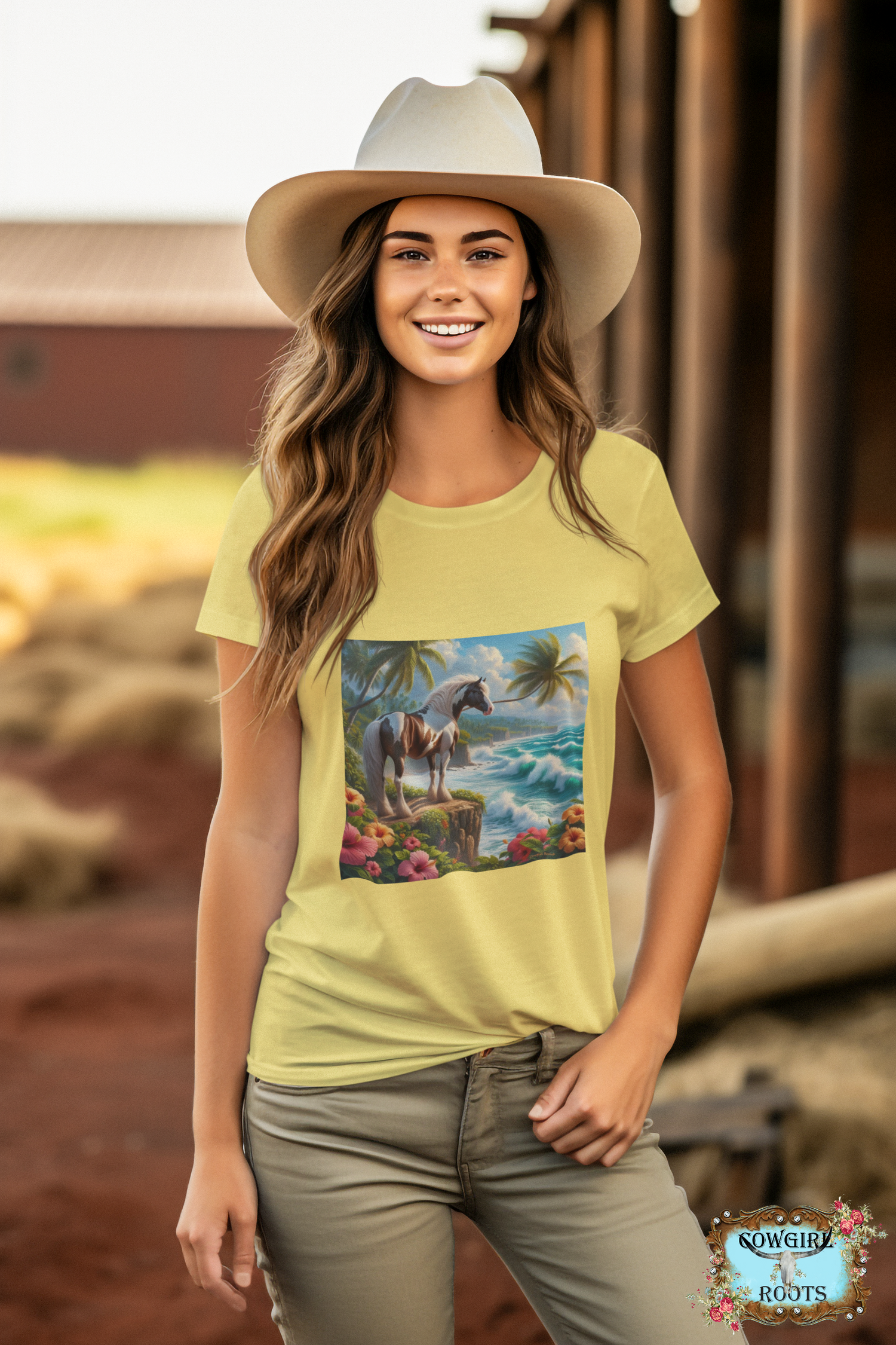 Cowgirl Roots Graphic T Shirts