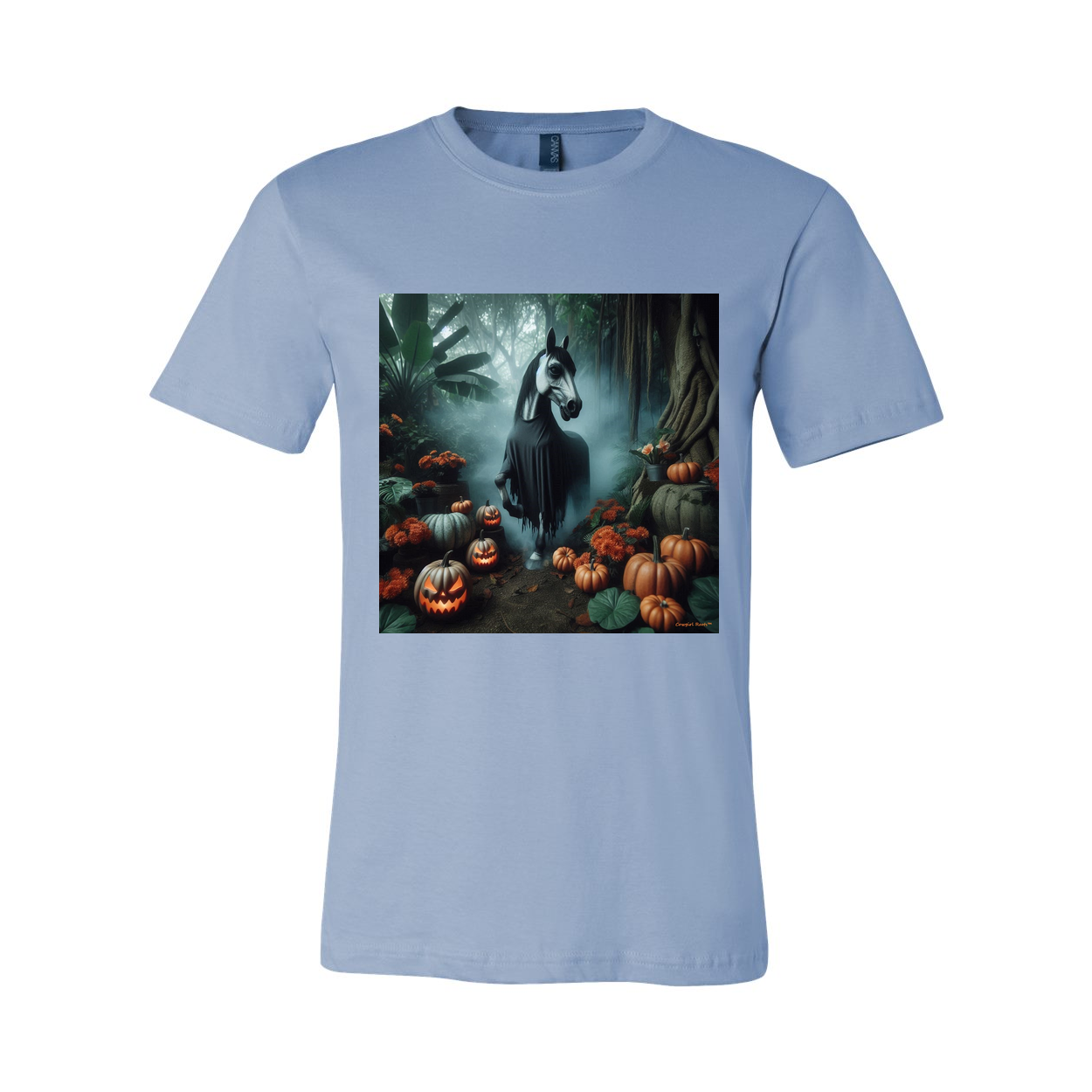 Eerie Halloween Horse T Shirt