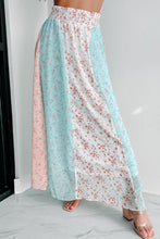 Load image into Gallery viewer, White Multi Floral Print Maxi Skirt

