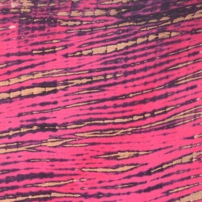 Pink Batik Tie Dye Bali Dress