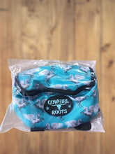 Load image into Gallery viewer, Turquoise Pegasus Horse Saddle Clutch Saddle Bag
