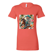 Load image into Gallery viewer, Aloha Cowboy Island Cowgirl Favorite T Shirts
