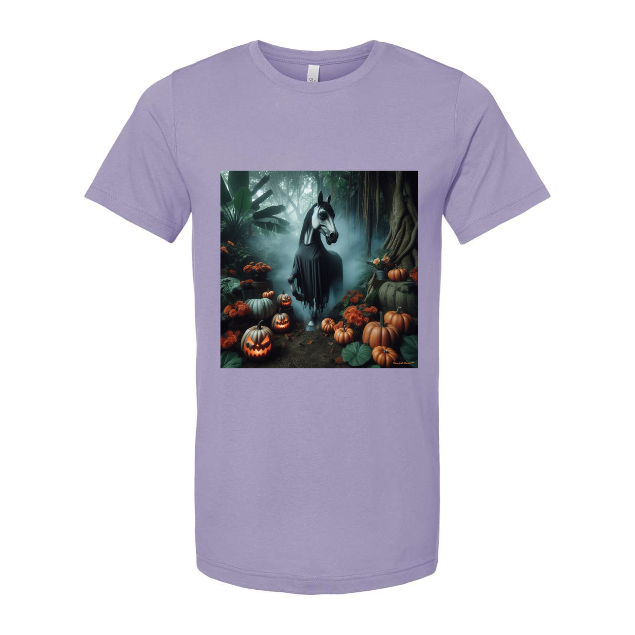 Eerie Halloween Horse T Shirt