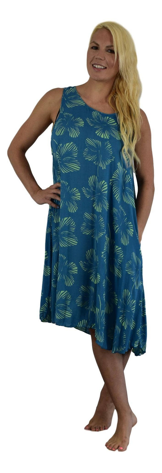 Hibiscus Cabana Dress