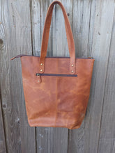 Load image into Gallery viewer, Southwestern Saddle Blanket and Genuine Leather Bucket Tote Handbag
