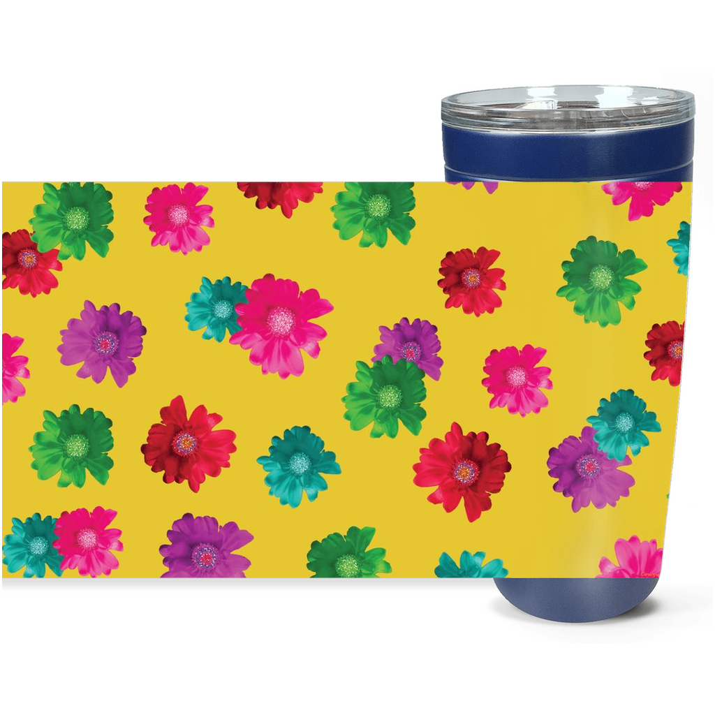 Cowgirl Roots™ Spring Flowers Tumbler 20oz Stainless Steel Insulated Hot and Cold Travel Mugs