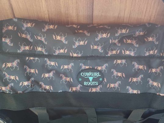 Cowgirls Roots™ Prancing, Pony, Horse, Livestock, Hay, Feed, Bag, Adjustable Strap