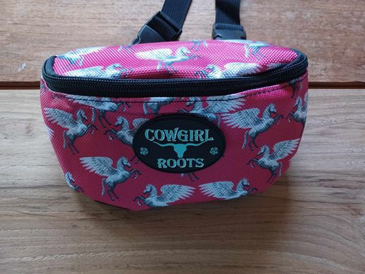 Pink Pegasus Horse Saddle Clutch Saddle Bag