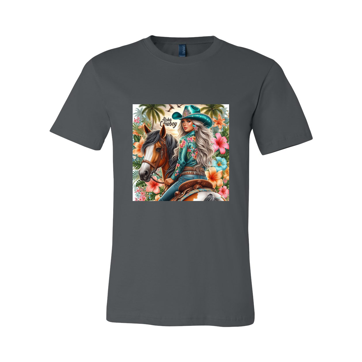 Aloha Cowboy Island Cowgirl T Shirts