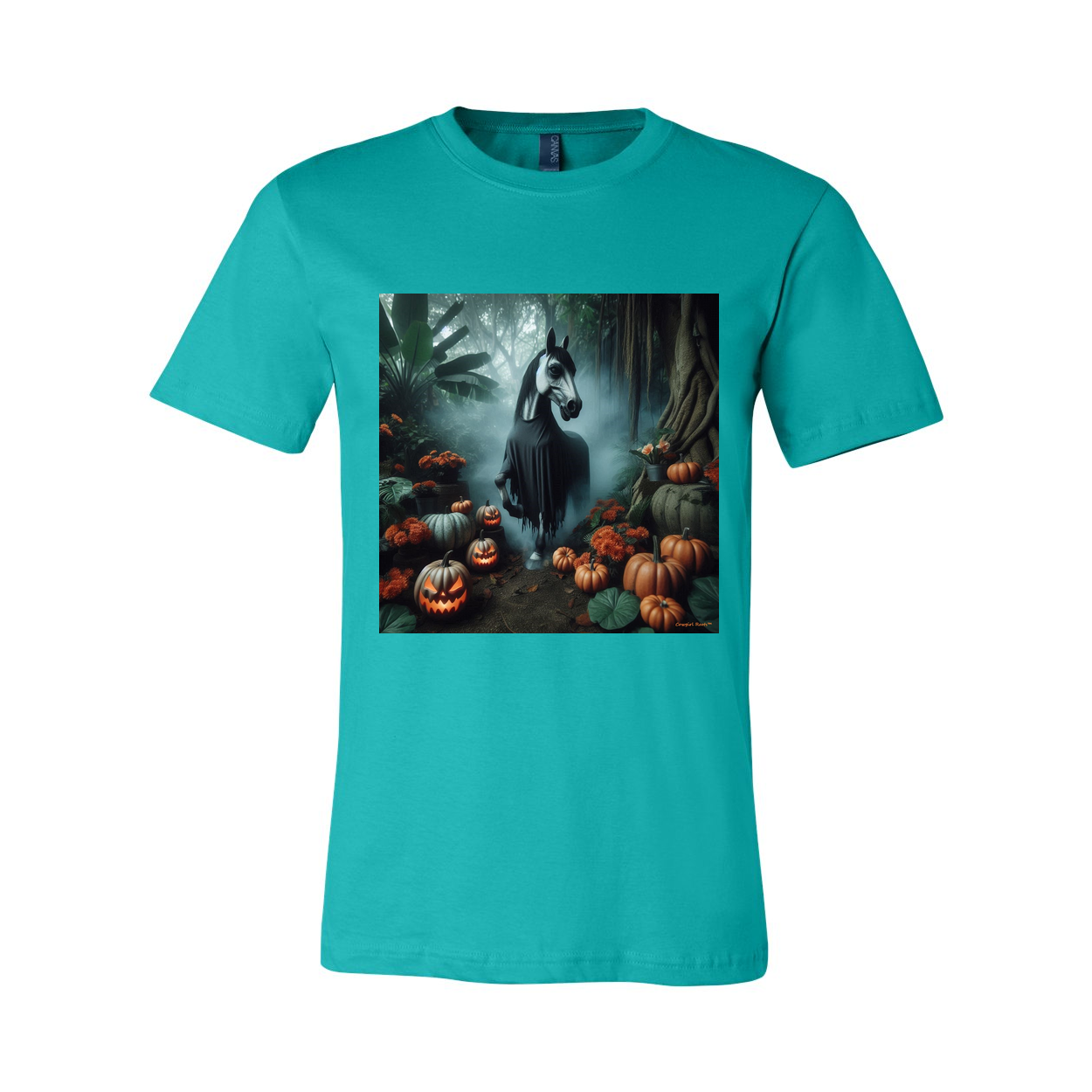 Eerie Halloween Horse T Shirt