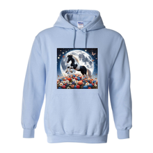 Load image into Gallery viewer, Spring Moon Horse Pull Over Front Pocket Hoodies
