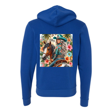 Load image into Gallery viewer, Aloha Cowboy Zip-Up Front Pocket Hoodies
