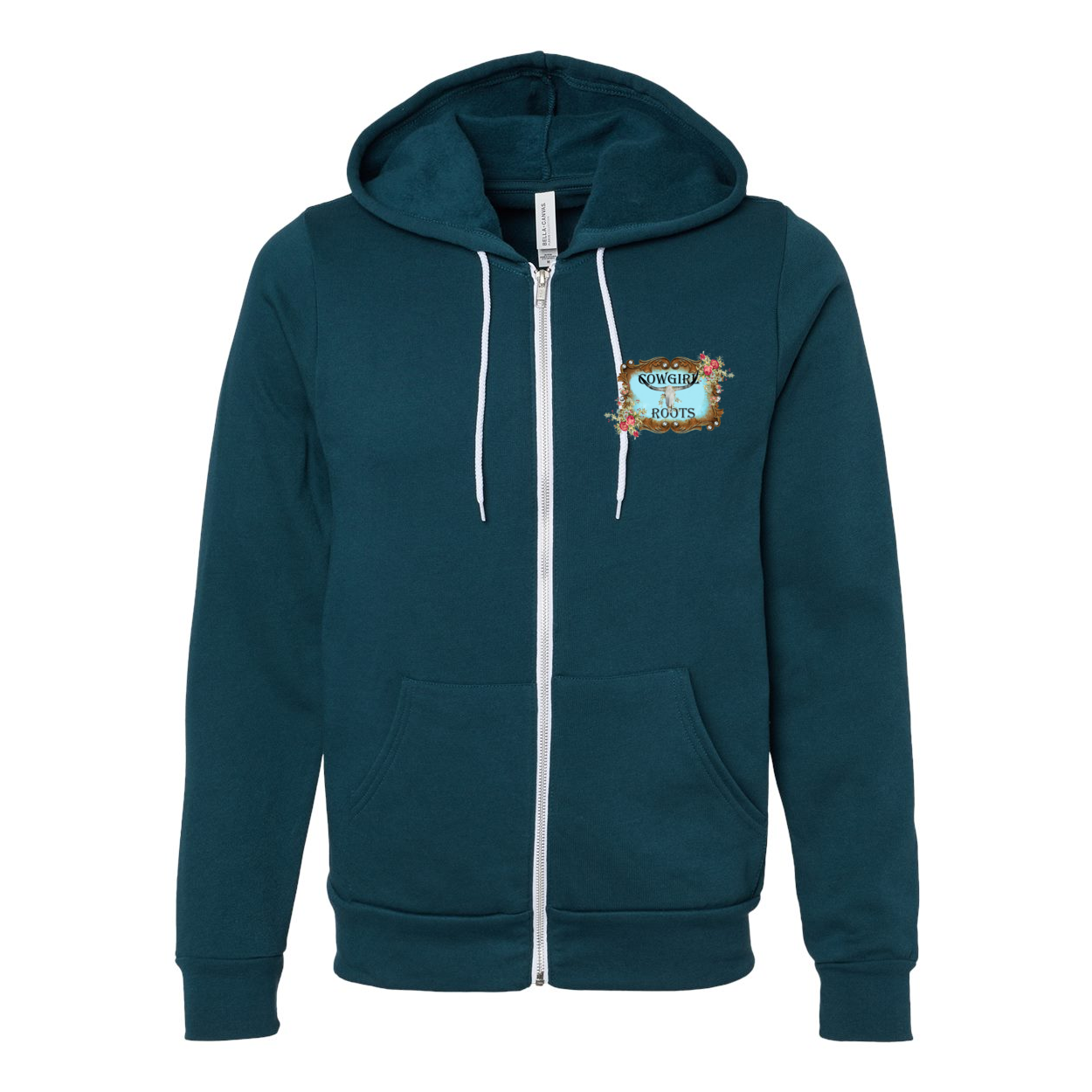 Aloha Cowboy Zip-Up Front Pocket Hoodies