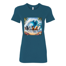 Load image into Gallery viewer, Ocean Herd of Horses Favorite T Shirts
