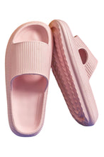 Load image into Gallery viewer, Pink Hollow-out Thick Soled Slip On Slippers
