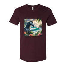 Load image into Gallery viewer, Tropical Grey Stallion Horse T Shirts
