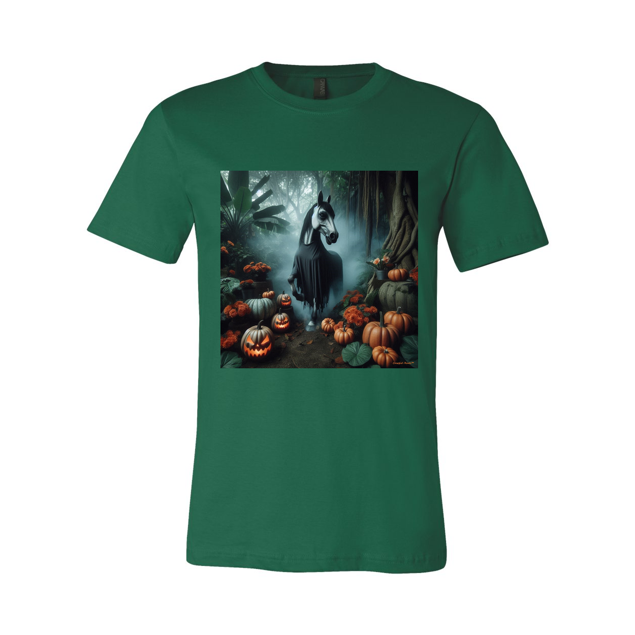 Eerie Halloween Horse T Shirt