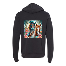 Load image into Gallery viewer, Cowgirl Tropics Zip-Up Front Pocket Hoodies
