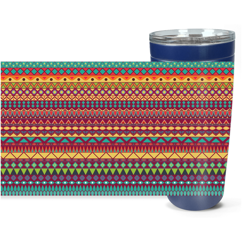 Cowgirl Roots™ Serape Tribe Tumbler 20oz Stainless Steel Insulated Hot and Cold Travel Mugs