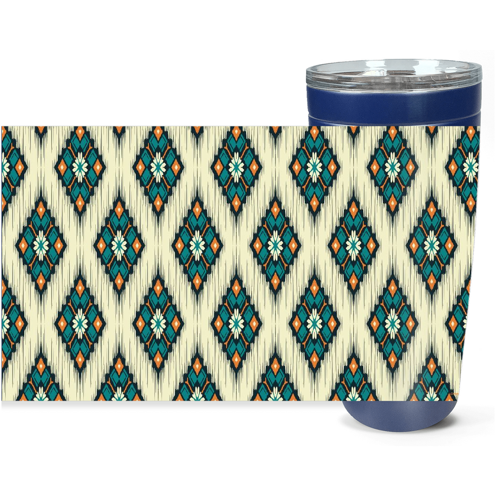 Cowgirl Roots™ Southwestern Diamond Tumbler 20oz Stainless Steel Insulated Hot and Cold Travel Mugs