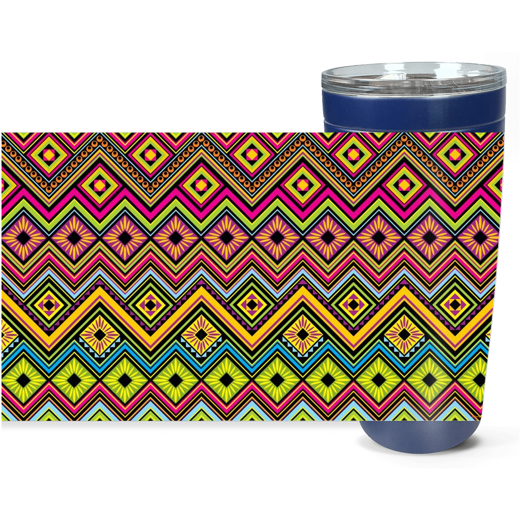 Cowgirl Roots™ Country Tribal Tumbler 20oz Stainless Steel Insulated Hot and Cold Travel Mugs