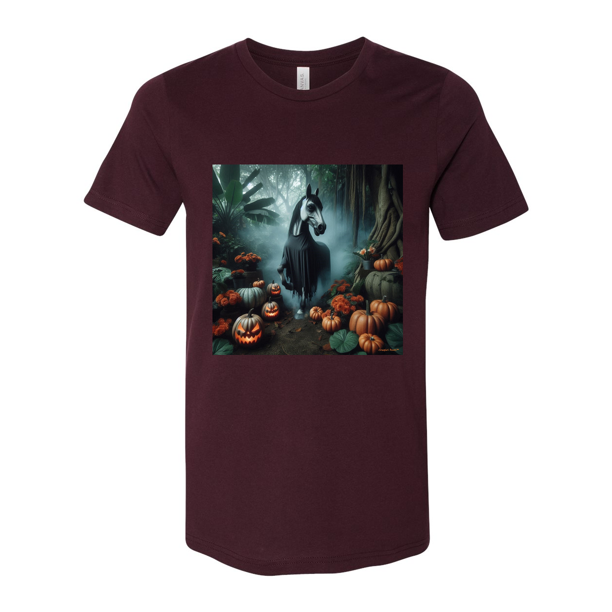 Eerie Halloween Horse T Shirt