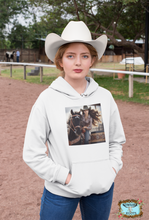 Load image into Gallery viewer, Rodeo Barrel Racer Pull Over Front Pocket Hoodies
