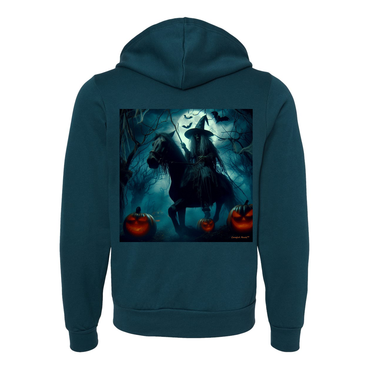 Wickedest Western Witch Ever Zip Up Sweatshirt