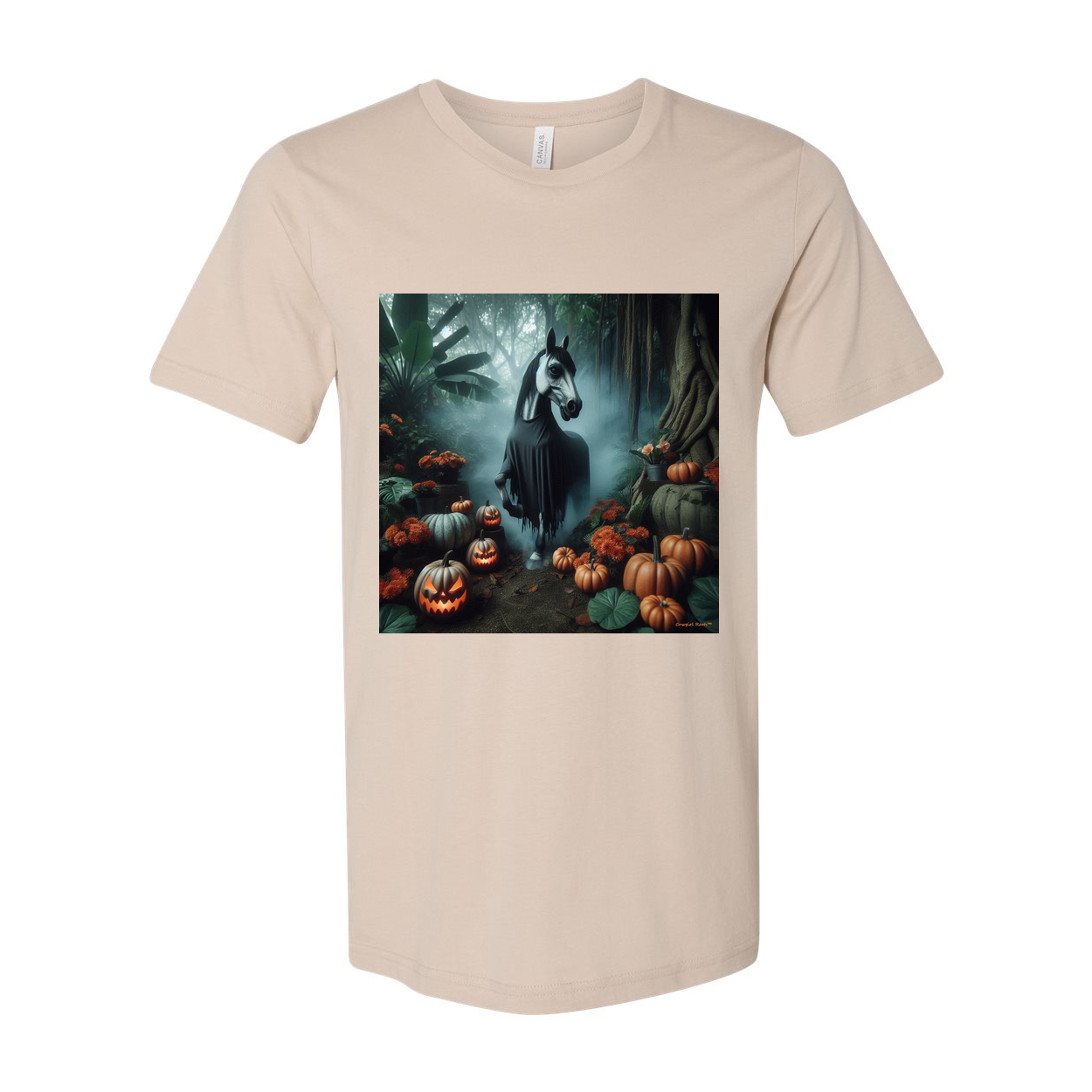 Eerie Halloween Horse T Shirt