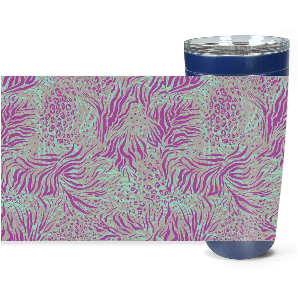 Cowgirl Roots™ Tribal Jungle Tumbler 20oz Stainless Steel Insulated Hot and Cold Travel Mugs