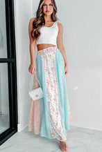 Load image into Gallery viewer, White Multi Floral Print Maxi Skirt
