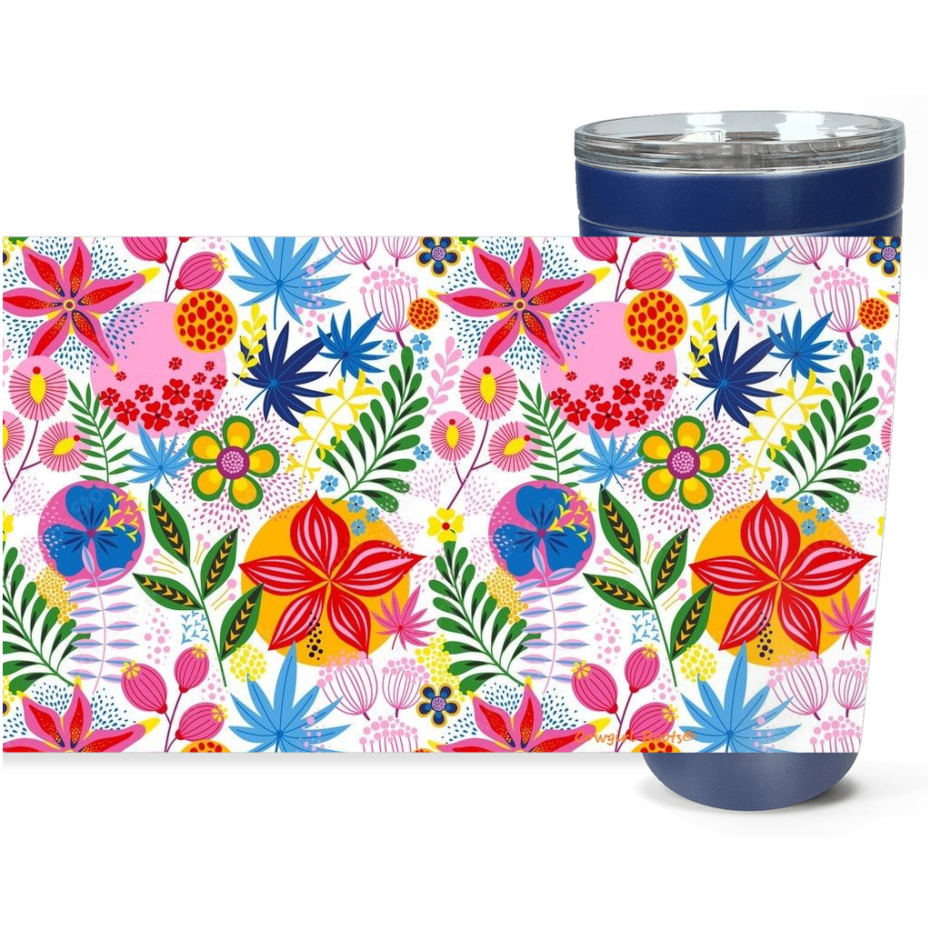 Cowgirl Roots™ Spring Flower Tumbler 20oz Stainless Steel Insulated Hot and Cold Travel Mugs