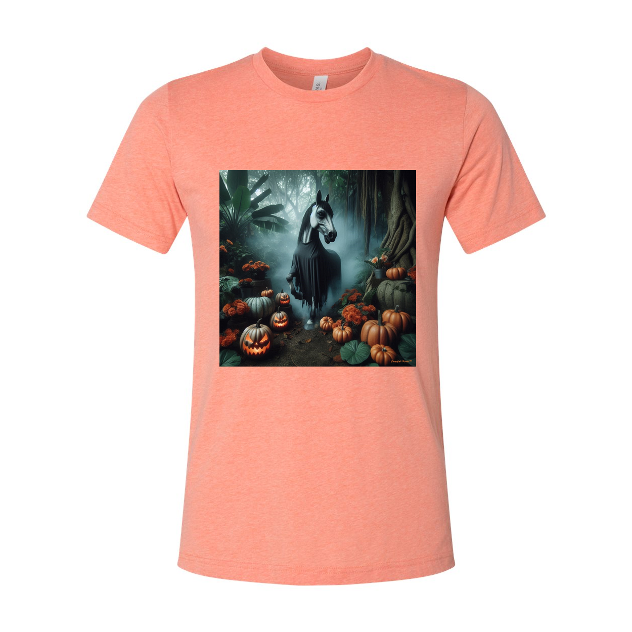 Eerie Halloween Horse T Shirt